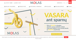 Desktop Screenshot of molas.lt